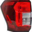 Tail Lights Compatible with 2022-2024 Ford Expedition King Ranch/Limited/Platinum/SSV Timberline/XL/XLT Halogen Type Brake Rear Lamp Taillights Replacement for NL1Z13405D