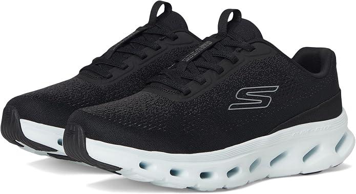 Skechers Women's Go Walk Glide Step 2.0 Vanessa Glide-Step Midsole, Air-Cooled Goga Mat Insole, Ultra Go Cushioning, Machine Washable, Vegan, Elastic Bungee Laces, Size 10.5 in