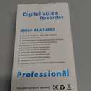 64GB Voice Recorder w/Type-C, Voice Activated Recorder with AI-Intelligent Noise Reduction, Audio Recording Device 90 Days Storage Capacity for Lectures Meeting, Class, Work, Interviews