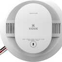 Kidde Smoke Detector, Hardwired with AA Battery Backup, Interconnectable, LED Warning Lights, 85 dB Alarm, 5-inches, 20SAR, 1 Pack, Manufactured Date: Sep/10/2024