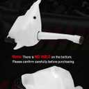 8531504050 Windshield Washer Reservoir with Cap Without Sensor Hole in Bottom Compatible with Toyota Tacoma 1998-2004, Washer Tank Replaces# TO1288181 TO1288182 85315-04050