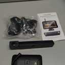 Solar Wireless Backup Camera with 5" Monitor VASTEND Battery Powered RV Camera System 3 Mins DIY Installation Rear View Camera HD 1080P Reverse Camera for Car Van SUV (VS-5A)