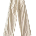 Zontroldy Cargo Pants Women High Waist Baggy Cargo Pants for Women Jogger Straight Wide Leg Parachute Y2K Pants L
