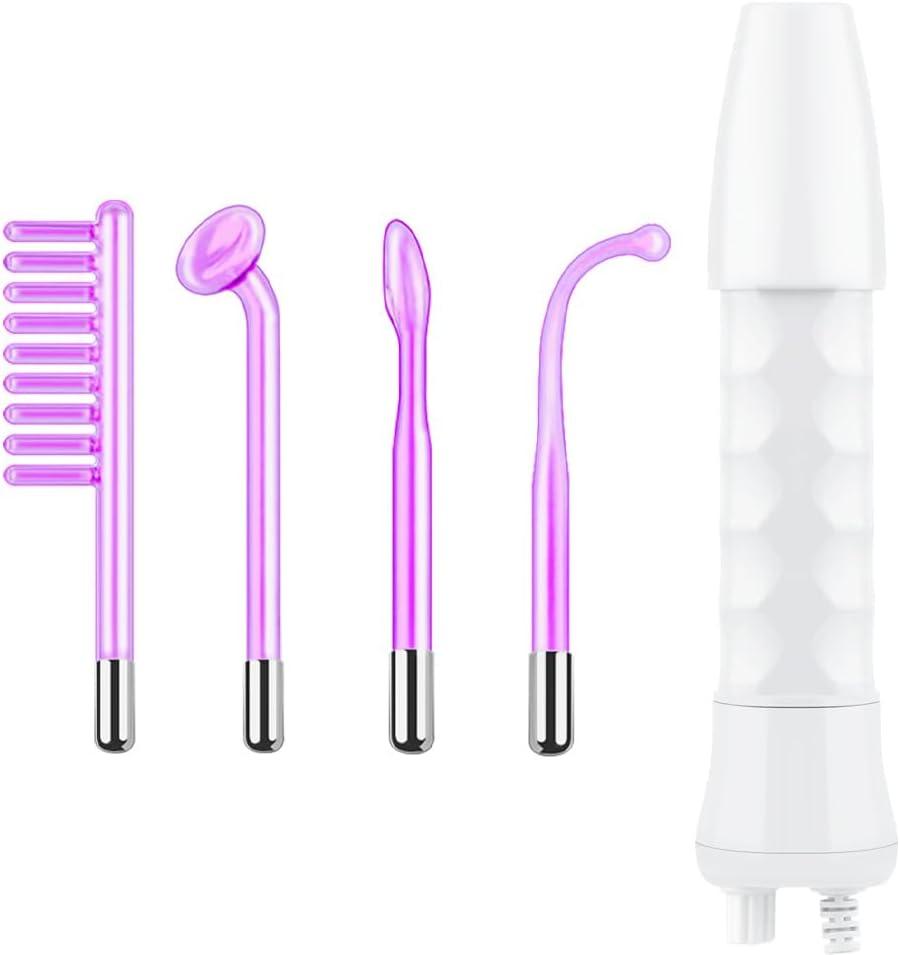 Hi Frequency Facial Tool Device with 4 Tubes