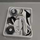 AprElm Rechargeable Electric Foot Callus Remover with 3-Sizes 120Pcs Sandpaper Discs, Professional 1000RPM 3-Speed Control Electric Foot File (E7 Black)