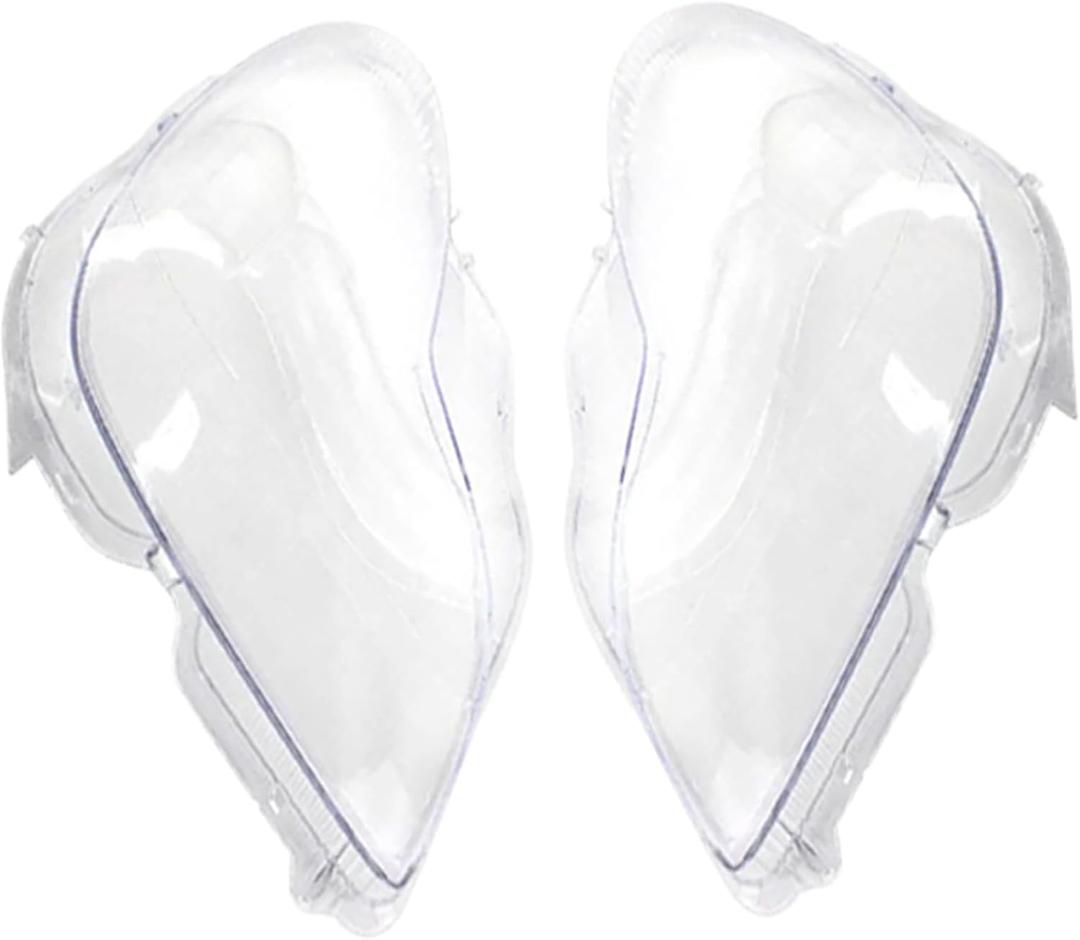 XQSMWF Front Left Right Side Headlight Cover Headlamp Clear Lens Shell Cover A2198202961 A2198203061 Compatible with Mercedes-benz W219 CLS Class 2006 2007 2008 2009 2010 2011 Pack of 2