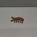 Sandalwood comb wide-tooth comb home head massage comb hair therapy comb small comb portable comb Comb