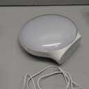 Wake Up Light Sunrise Alarm Clock for Kids, Heavy Sleepers, Bedroom, with Sunrise Simulation, Sleep Aid, Dual Alarms, FM Radio, Snooze, Nightlight, Daylight, 7 Colors, 7 Natural Sounds, Ideal for Gift (White)