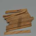 TOYANDONA 40pcs Miniature Dollhouse Flooring, Mini Floor Boards Self Adhesive Dollhouse Wood Flooring Peel and Stick for Dollhouse Accessories (Light Brown)