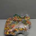 24 Inch Large Spring Wreaths for Front Door Daisy Wreath Easter Wreaths for Front Door Artificial Floral with Wild Floral for Farmhouse Porch Wall Living Room Home Decor-Orange