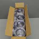 YOUKE OLA 8 Pack Sublimation Tumbler Blank White Bulk Stainless Steel Double Wall Vacuum Insulated Coffee Travel Tumbler Car Cups with Straws, 30oz