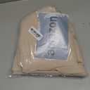 Fitable Faux Linen Beige Tablecloths 2 Pack, Faux Burlap Fabric Table Clothes for Rectangle Tables, Rustic Wrinkle-Proof Table Covers for Kitchen Dining, Party, Farmhouse, Baby Shower (54 x 78 Inch)