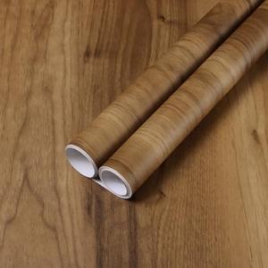 Pack Of 2 Reqfen Wood Wallpaper Peel and Stick Wallpaper Natural Wood Grain Contact Paper Removable Faux Wood Plank Self Adhesive Wallpaper for Drawer Shelf Liner Cabinet Easy to Clean Vinyl Roll 15.7"x118"