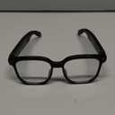 AI Smart Glasses with Camera and Audio, 8MP HD Camera Glasses for Men Women,1080P Video Recording Sunglasses,Real Time Translation,Voice Assistant, Open-Ear Audio for Travel, Meetings & Vlogging 123 (Black)