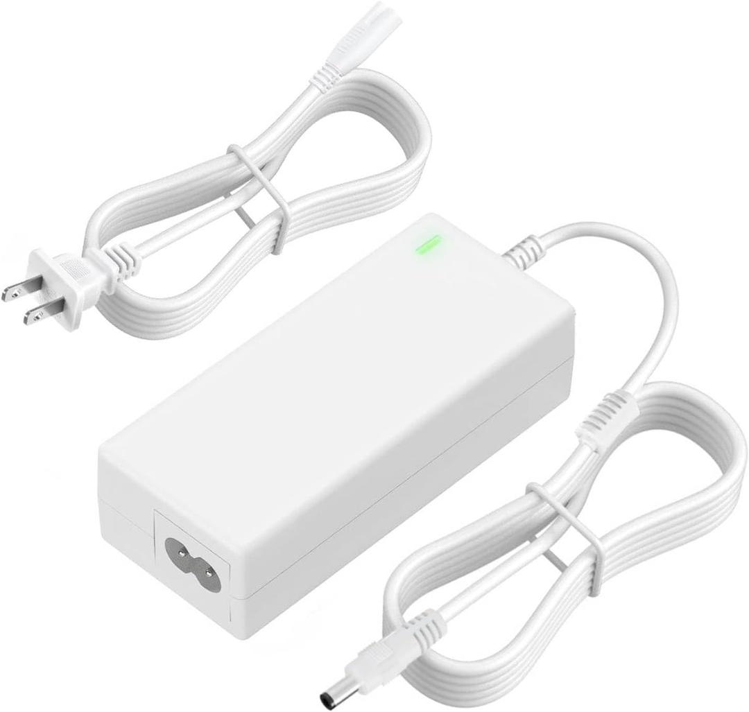 Replacement for Cricut Explore Air 2 Power Cord 18V White AC DC Power Adapter Compatible with Cricut Explore Air 2/Maker/Expression 2/Explore/Explore Air/Explore One