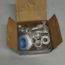 RIDGE WASHER 3/8" Pressure Washer Quick Connect Kit, Stainless Steel Power Washer Adapter Fittings, Female NPT Thread, 12 Pcs, 5000 PSI