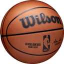 WILSON NBA Official Game Basketball - Brown, Size 7-29.5"
