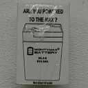 Mighty Max Battery ML4-6 - 6 Volt 4.5 AH, F1 Terminal, Rechargeable SLA AGM Battery