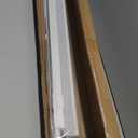 LazBlinds Cordless Cellular Shades, No Tools No Drill Blackout Honeycomb Shades Pleated Blinds for Windows, 24'' W x 48'' H, Silver White
