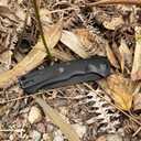 XIPHIAS Flipper Pocket Knife - 3.5" D2 Steel Blade, G10 Handle, EDC Folding Knife for Camping/Hiking | Compact Design & Pocket Clip | XBJ2207-1 (Black)