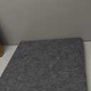 Veken 5 Ft Round Non Slip Cushioned Rug Pad Gripper, Felt and Silicone Backing, 1/4 inch Thick Carpet Liner for Hardwood Floors and Finishes, Under Area Rugs Anti Skid Mat, Keep Rugs Safe and in Place