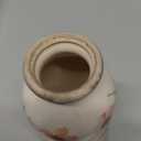 Ceramic Small Vase Rustic Farmhouse Vase Boho Vases Home Decoration for Your Kitchen Bedroom Office Bathroom& Shelf Centerpiece Table Decorative(6 Inches,Elegant)