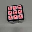 7 Mode in 1 Electronic Cube with Memory and Brain Game,hand-eye coordination Game Flash Light Music Play for Kid and Adult