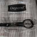 Depend Fresh Protection Adult Incontinence & Postpartum Bladder Leak Underwear for Women, Disposable, Maximum, Small, Blush, 80 Count (2 Packs of 40), Packaging May Vary