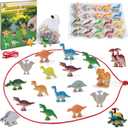 Dinochez Dinosaur Magnetic Chess Game Set 2025 Kids Toys, 20 Pcs Dinosaur Toys Christmas Stocking Stuffers Strategy Board Games Chess Set Kids Games for Grandkids and Kid