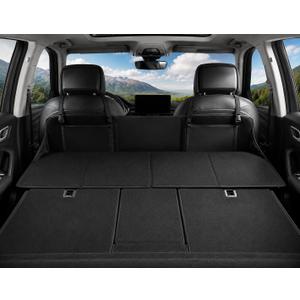 Foldable Car Back Seat Extender for Sleeping, Rear Seat Mattress Extension Plate, Portable Car Bed Platform for Camping & Road Trips, Expands Trunk Space, Fits Most Cars & SUVs