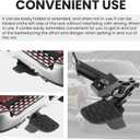 Truck Rear Tailgate,Rear Bed Step,Retractable Bed Step Bumper Step Compatible with 2019-2024 Dodge Ram 2500 3500 Bedsteps Replaces 82215842AE 82215842AG 82215842AH 82215842AD 82215842AC