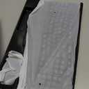 Wireless Keyboard and Mouse Combo, 2.4G Full Size Wave Keys Ergonomic Keyboard with Wrist Rest and 3-Level DPI Adjustable Wireless Ergonomic Mouse for Windows, Mac OS Desktop/Laptop/PC(Black)