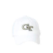 Campus Lab Official Collegiate Dad Cap - The U18 Adjustable Relaxed-Fit Hat with Team Logo White