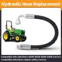 LVA15654 Hydraulic Hose Replacement for John Deere 3025E 3032E 3036E 3038E for Eaton Compact Utility Tractor, Steering 32/3 Oil Line 5800 Psi