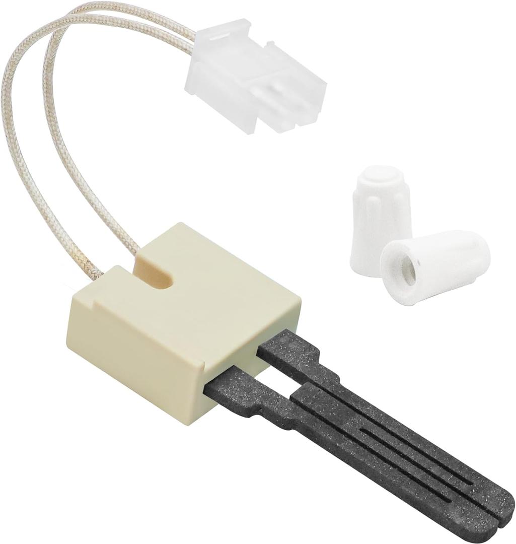 62-22868-93 Furnace Ignitor Hot Surface Replacement for Rh-eem, Ru-ud, Weath-erking Replace Part 62-22868-01, 62-22441-01, 62-23460-01, 62-22548-01 Flat Style Hot Surface Ignitor