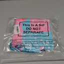 Tarpop 2 Pairs Fun Silly Wacky High Socks Compression Unicorn Mermaid Socks with Wigs Novelty Crazy Funny Gift for Kids Woman(Heart2, Large)