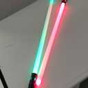 2 Pack Rechargeable Lightsabers with Connector, Metal Hilt Light Sabers, Durable PC Blade, USB Charging, Combine into Double Staff, 12 Colors LED, Sound Effects, Dueling Toys for Kids Adults, Gifts