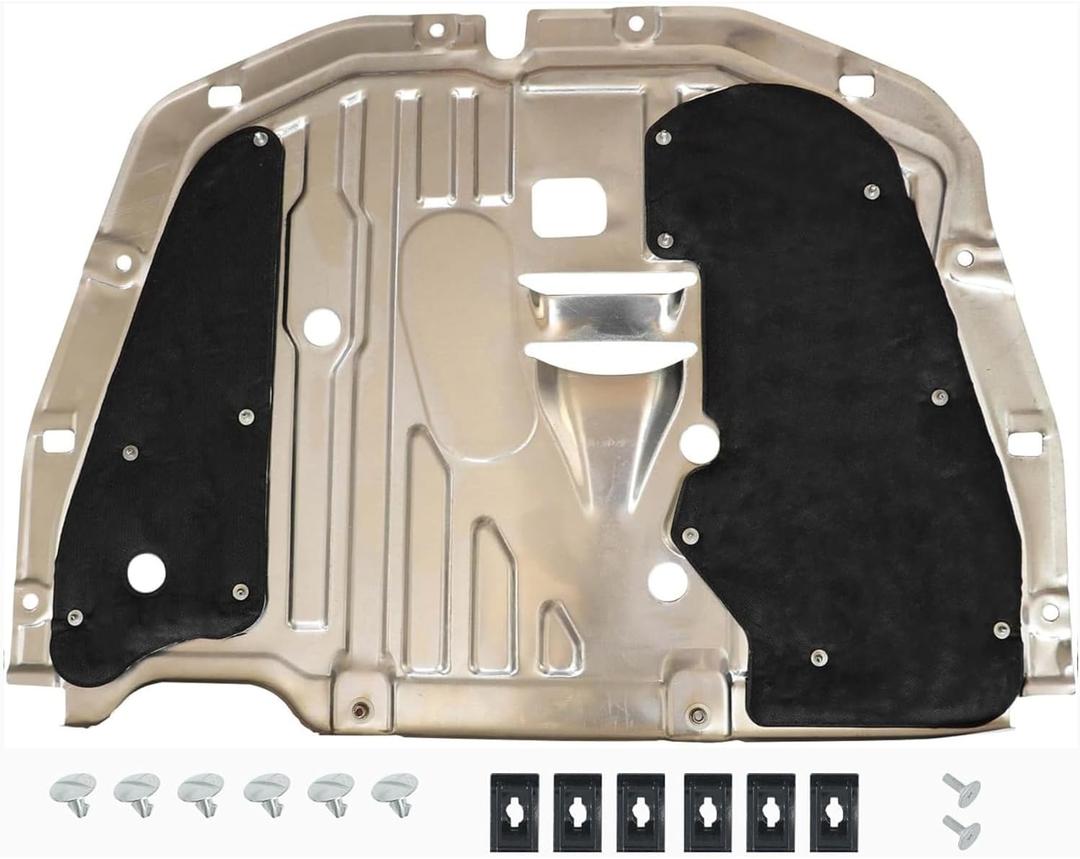 74110-TBA-A00 90674-TY2-A01 Al-mg Alloy Engine Splash Guard Under Car Shield Cover Board for Honda Civic 2016 2017 2018 2019 2020 2021 OEM 74110-TBA-A00 90674-TY2-A01 Engine Splash Shield Guard
