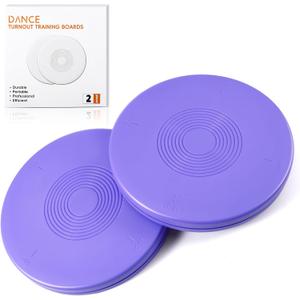2 Pcs Ballet Turning Boards for Dancers Turn Disc for Dancing Pirouette Disc for Dancers, Figure Ice Skating Spinner with Drawstring Bag for Skating Gymnastics Ballet to Improving Balance