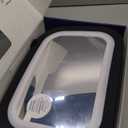 GoldBug Glow Mirror - XL Rear-Facing Baby Car Seat Mirror with Adjustable LED Lighting & Remote Control