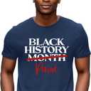 MAIHUN Black History Month Shirts for Men African American Tshirt Black Pride Tee Top (XX-Large, Blue)