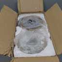 Gold Pendant Light Fixtures, 2 Pack Modern Pendant Lighting with Clear Striped Glass Shade, Hanging Pendant Lights Kitchen Island, Farmhouse Pendant Lighting for Dining Room Bedroom Bathroom