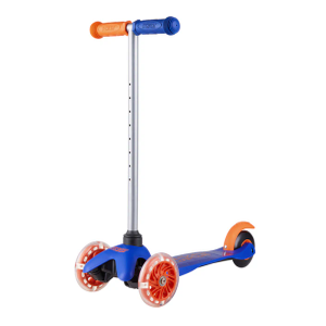 Voyager Light Up 3 Wheel Scooter - Blue