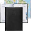 Daily Planner 2026 (5 x 7 in) - Made in Italy, Page a Day Hourly Agenda, 416 Pages, Monthly Tabs & Calendar, Jan-Dec Business Planner, Hardcover (BLACK)