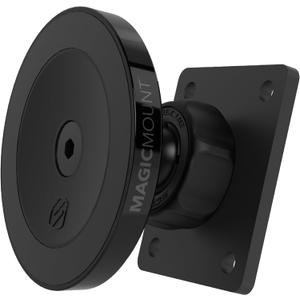 Scosche Heavy Duty MagSafe Mount/Tablet Holder for Car, Magnetic Cell Phone Stand with Extra Strong Magnets and AMPS Mounting Plate for ProClip Vehicle Specific Mount Bases (Base Required)