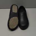 Chef Shoes Men Women Non Slip Work Shoes Water Proof Closed Toe Clogs for Nurse Kitchen Restaurant Food Service, Size 15 Women/13 Men (Black)