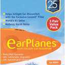 Original Children's EarPlanes by Cirrus Healthcare Ear Plugs Airplane Travel Ear Protection 3 Pair BONUS VALUE PACK
