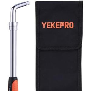 YEKEPRO Telescoping Lug Wrench, Wheel Wrench with Storage Pouch, Compatible with Most Vehicles