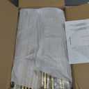 2pcs 9 Arm Candelabra,Floor Candle Holders Tall Set for Wedding Aisle Decoration,Gold Candelabras for Fireplace,Candle Stand Fit for Flameless or Wax (46.3 inch 2 pcs)