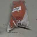 ZAFUL Women's Textured Bandeau Bikini Strapless Solid Color 2 Pieces Bathing Back Lace-up Suit Swimsuit (Caramel, S)